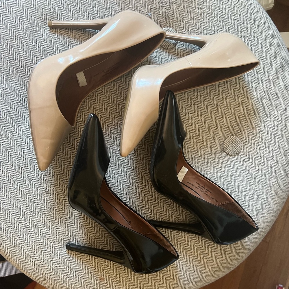 Heels (Black & Nude)